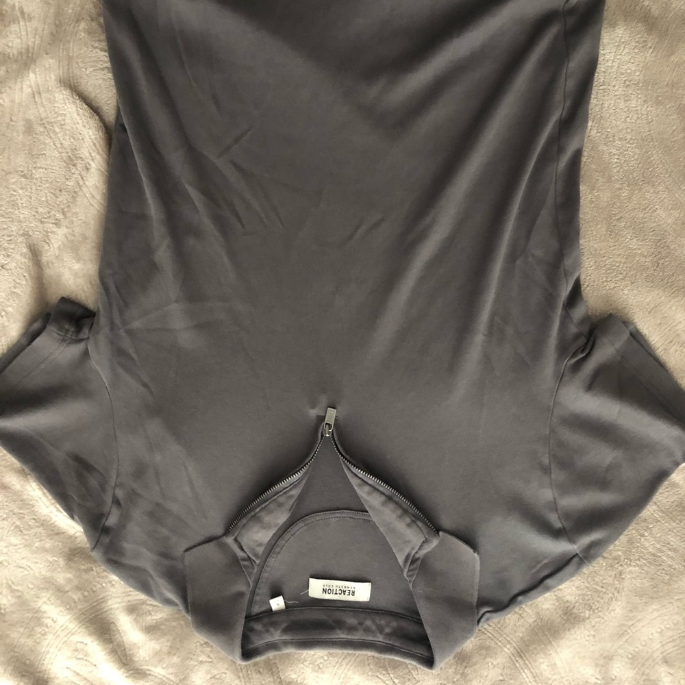 Grey polo shirt